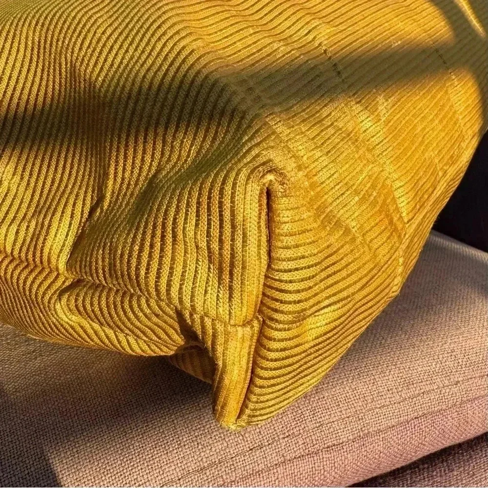 Yes Saint Laurent tote bag gold coated canvas - Picture 8 of 13